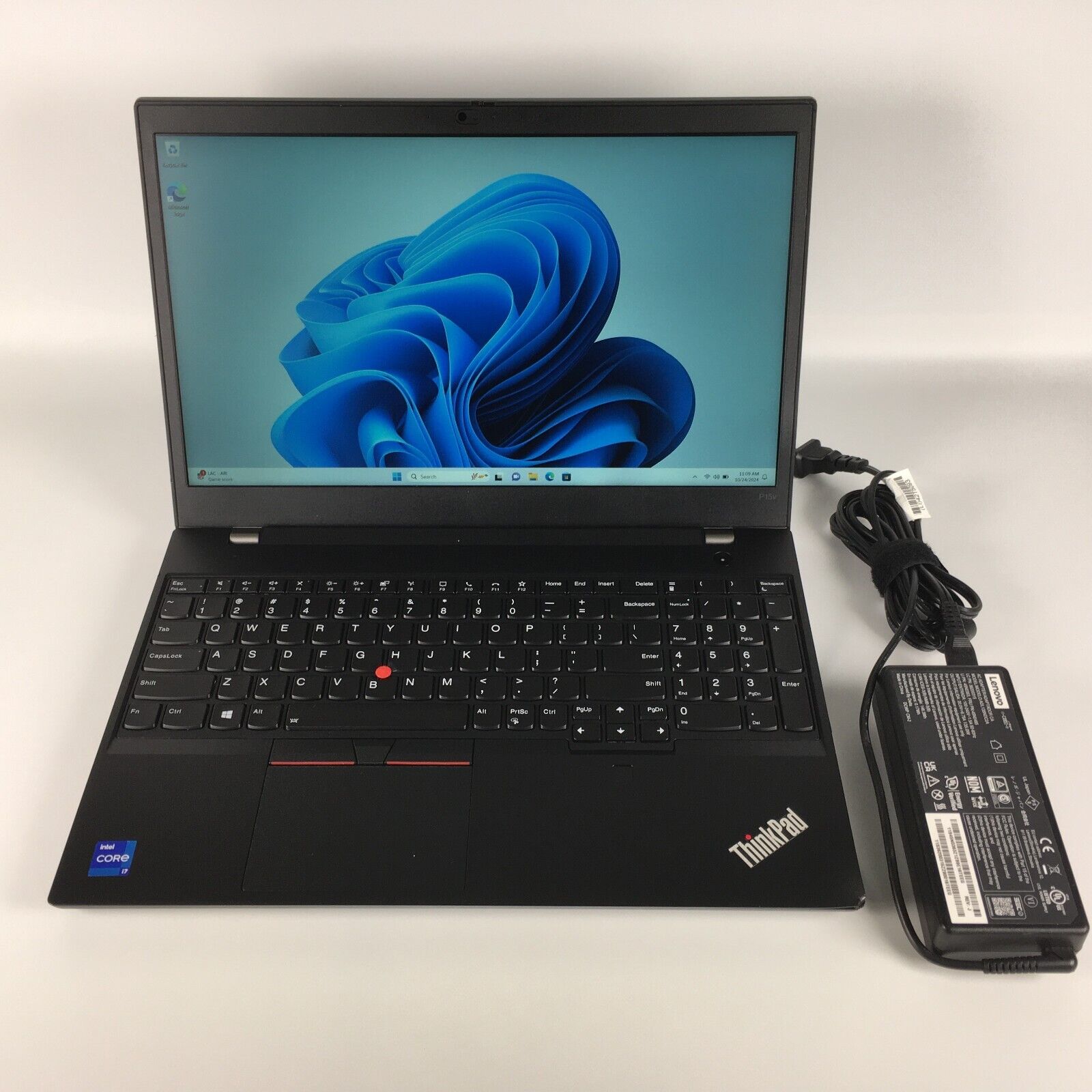 Lenovo ThinkPad P15v Gen 2i Intel i7-11800H 2.3GHz 32GB 512GB SSD Win 11